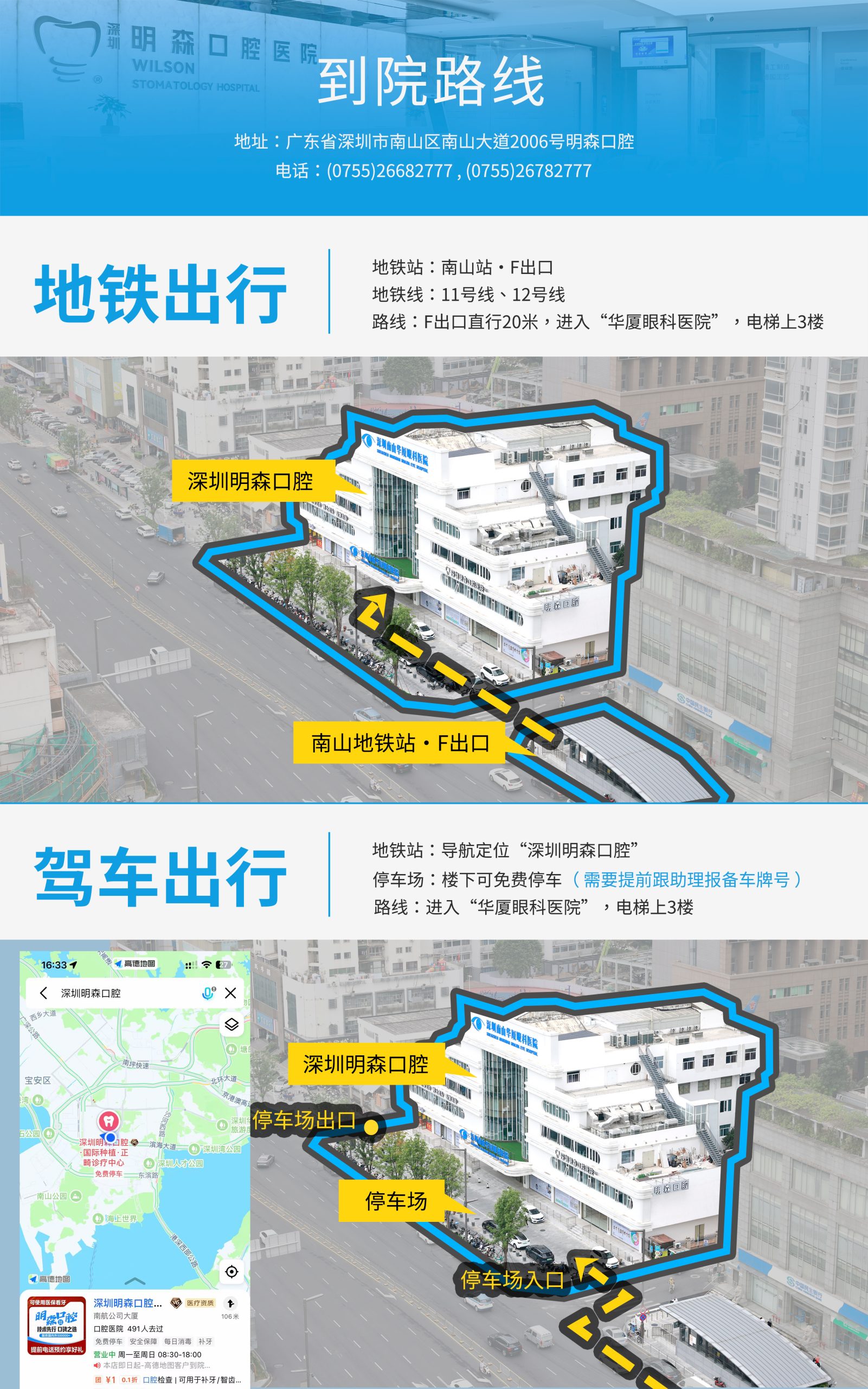 到院路线